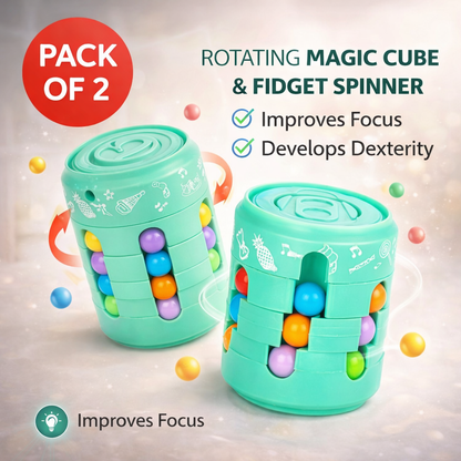 Puzzle Game – Magic Bean Rotating Sliding Puzzle (Pack of 2)